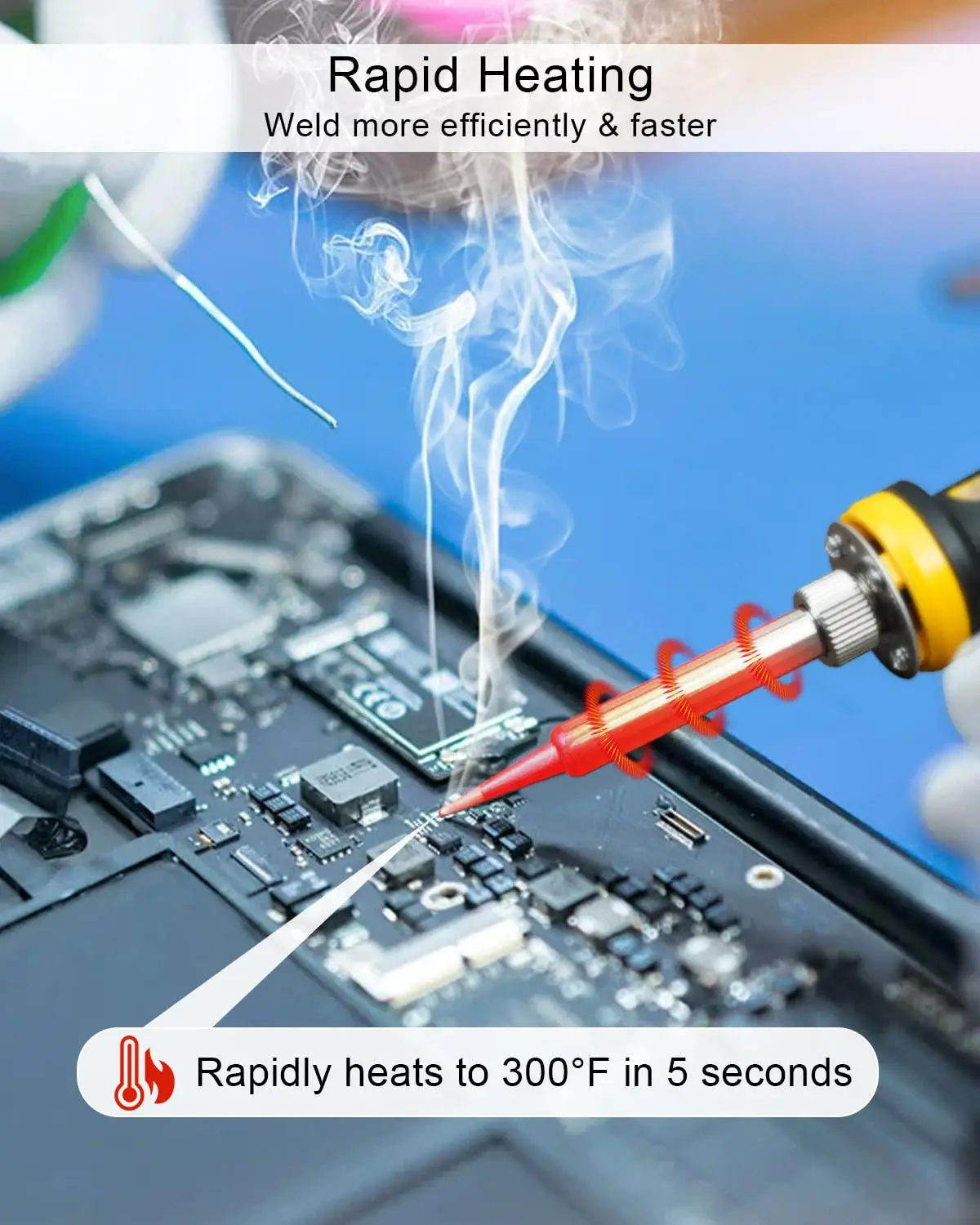 Portable Soldering Iron Kit Co - Electronics Repair Tools recension och pris