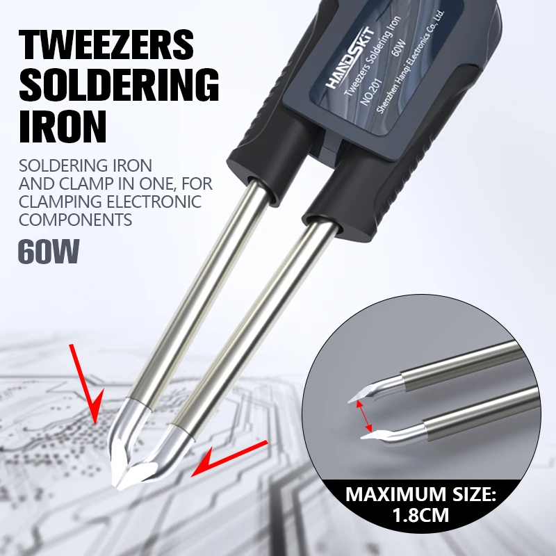 T12 Soldering Station Tweezers - Electronics Repair Tools recension och pris
