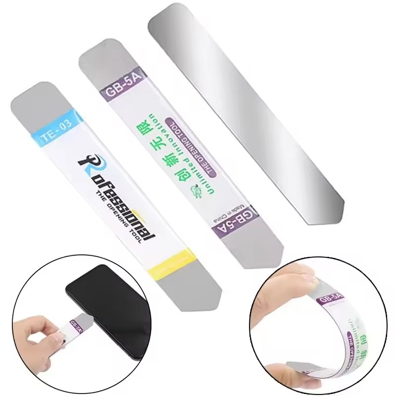1-6Pcs Metal Flat Soft Blade C - Phone Opening Tool recension och pris