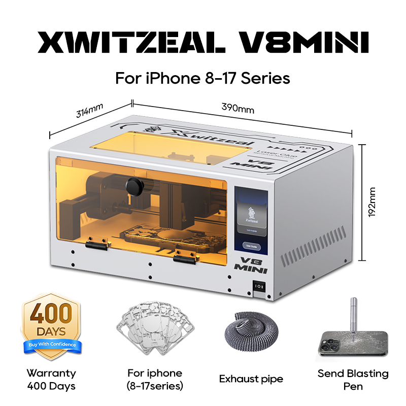 Xwitzeal® V8 MINI Laser Glue R - Electronics Repair Tools recension och pris
